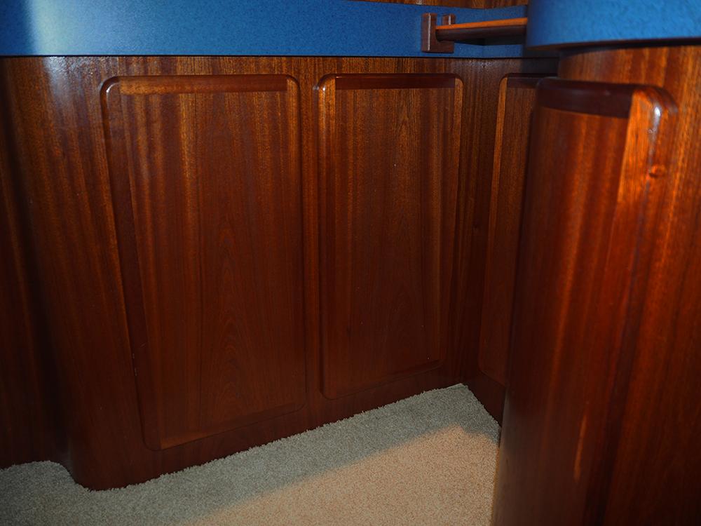 Achterkajuit, Accommodatie